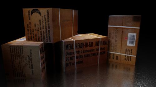 Meals, Ready-to-Eat Case B Box (MRE) preview image